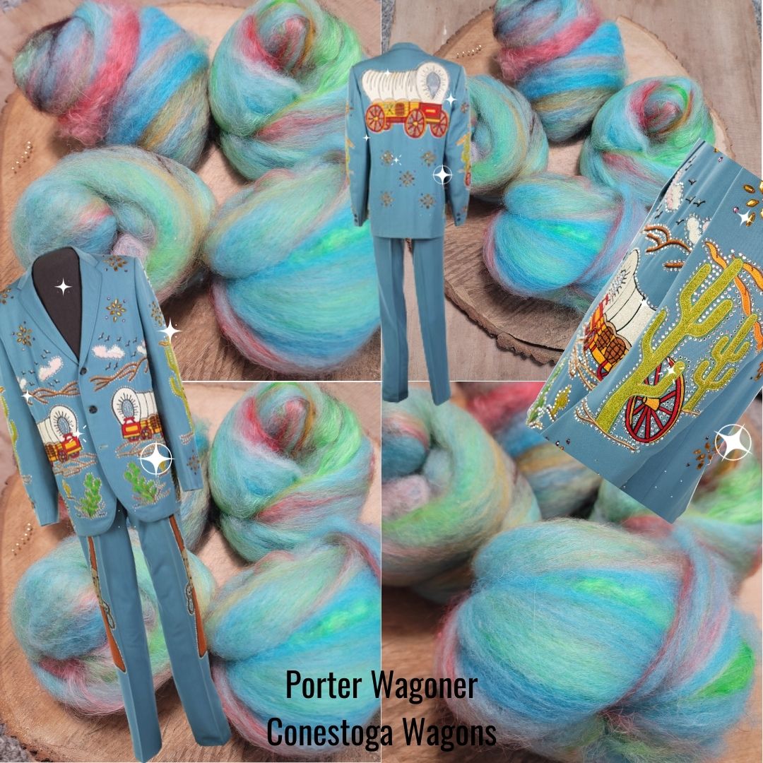 Porter Wagoner Conestoga Wagons Art Batt