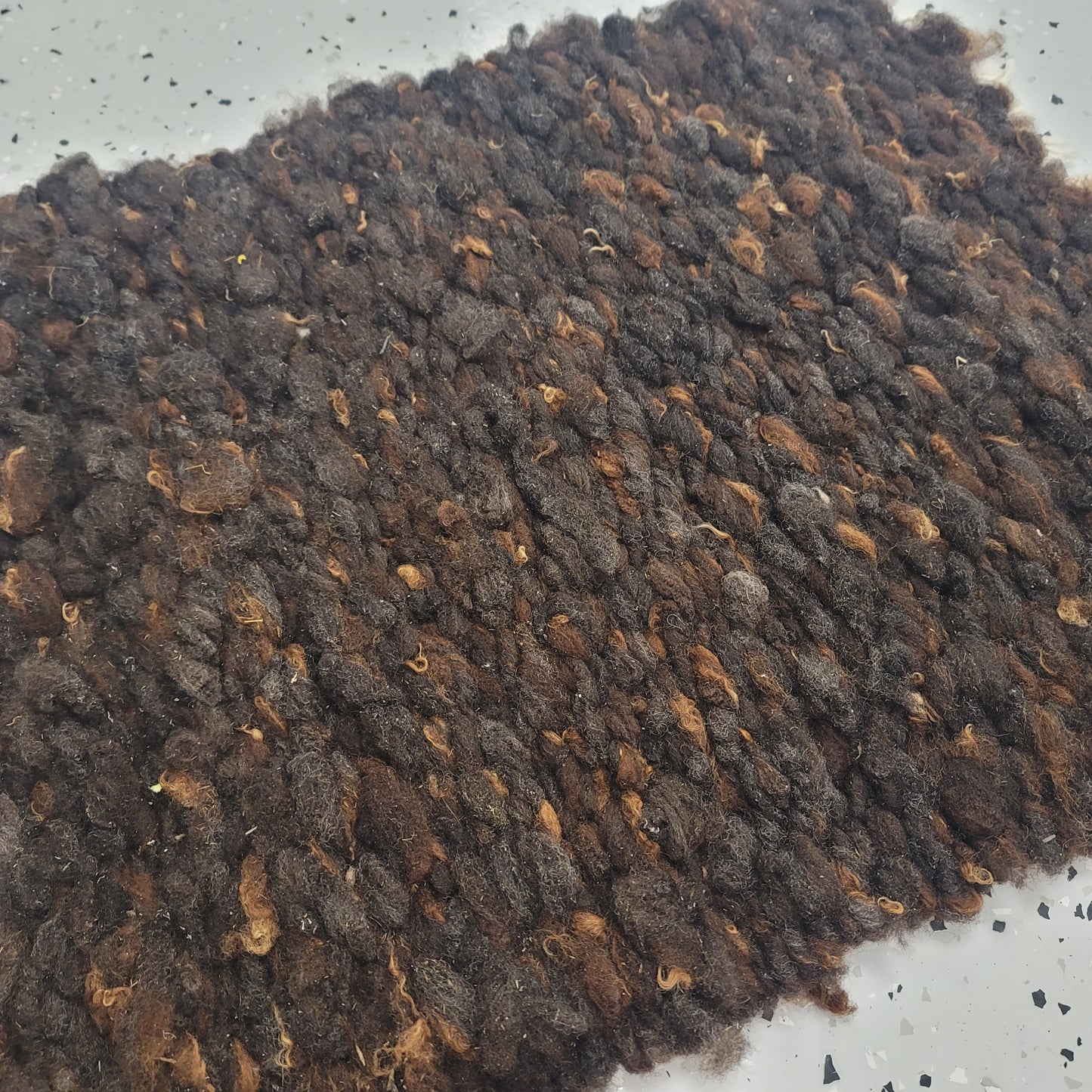 Chocolate Chip Wool Rug