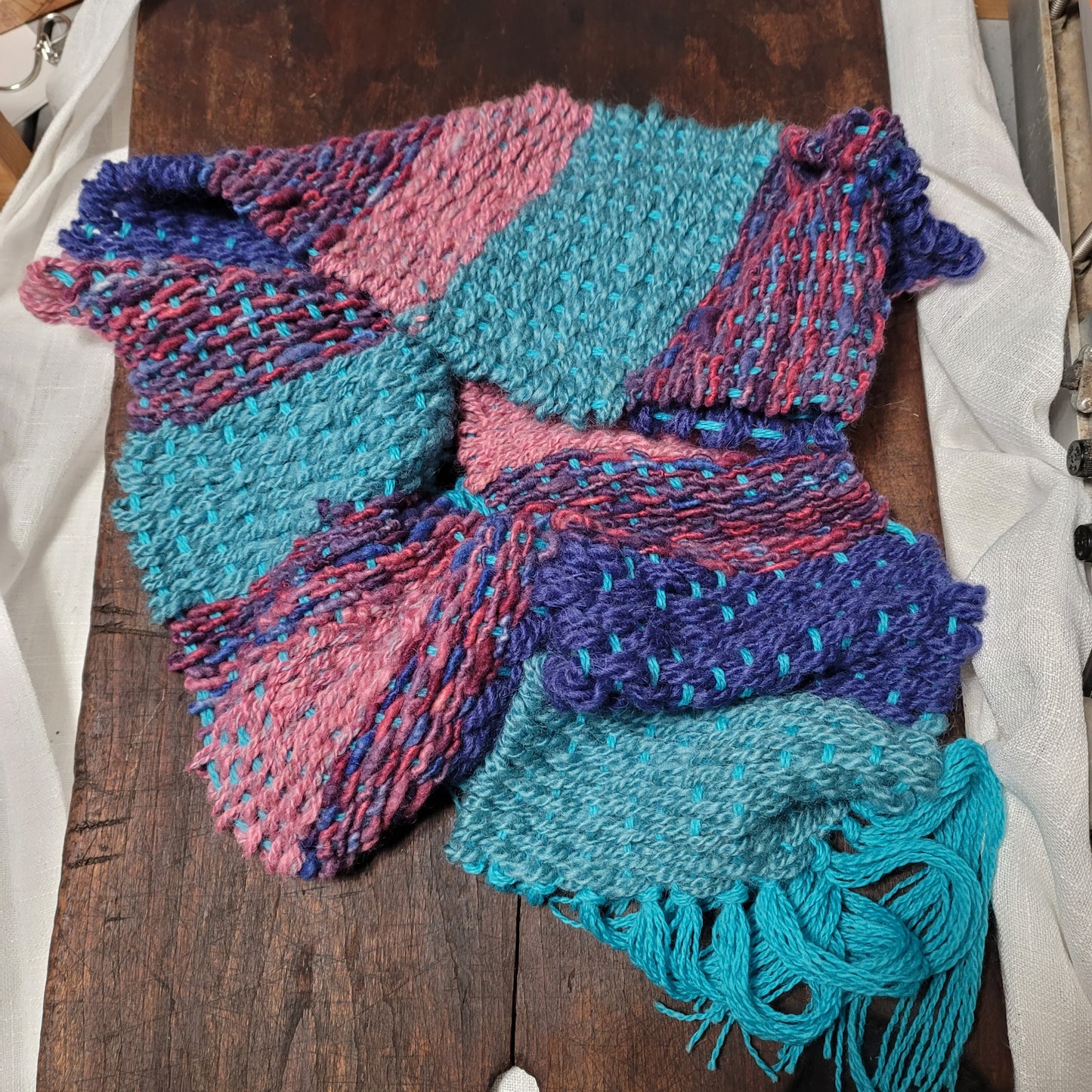 90s Blitz Handwoven Scarf