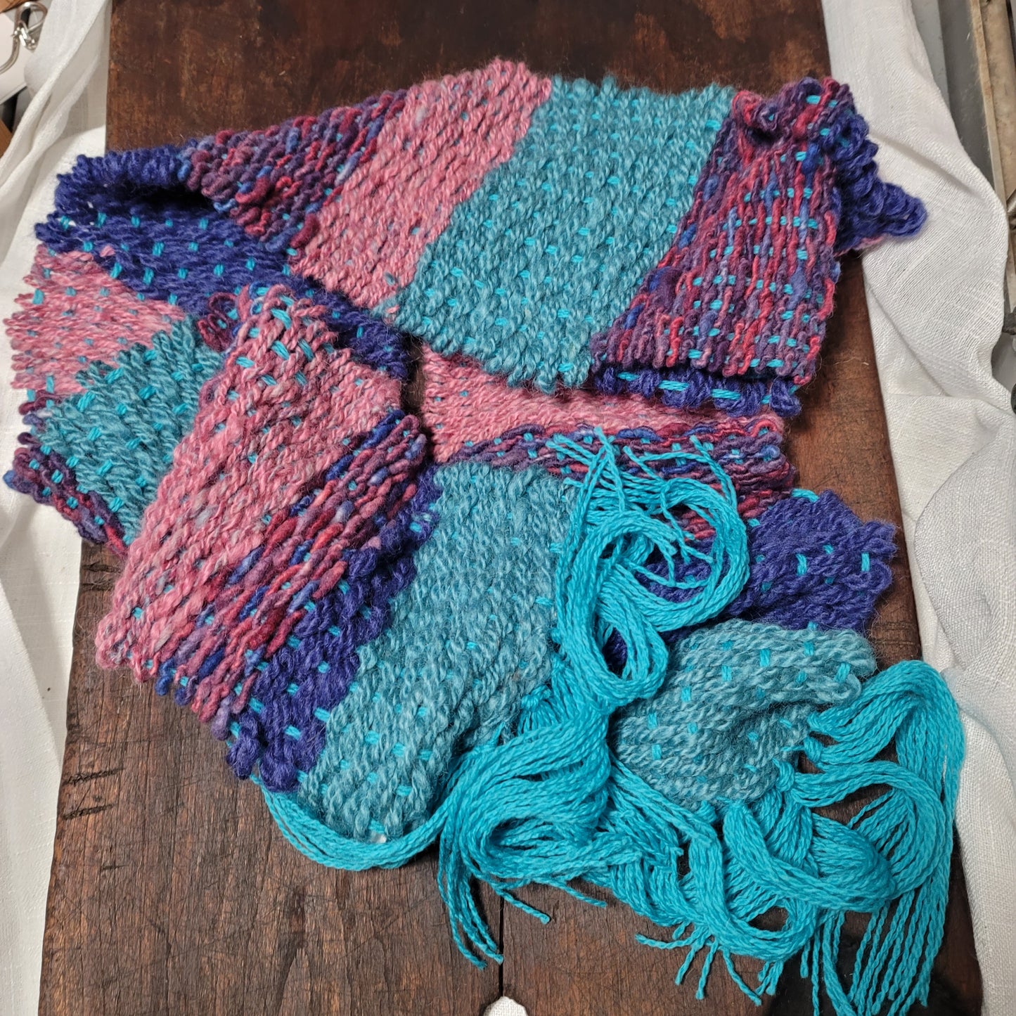90s Blitz Handwoven Scarf