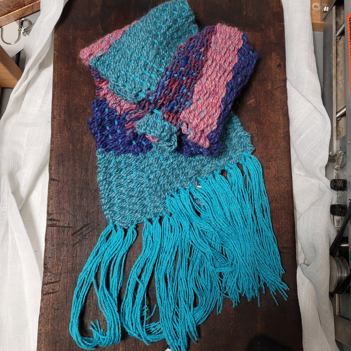 90s Blitz Handwoven Scarf