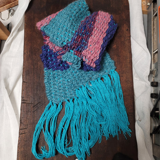 90s Blitz Handwoven Scarf