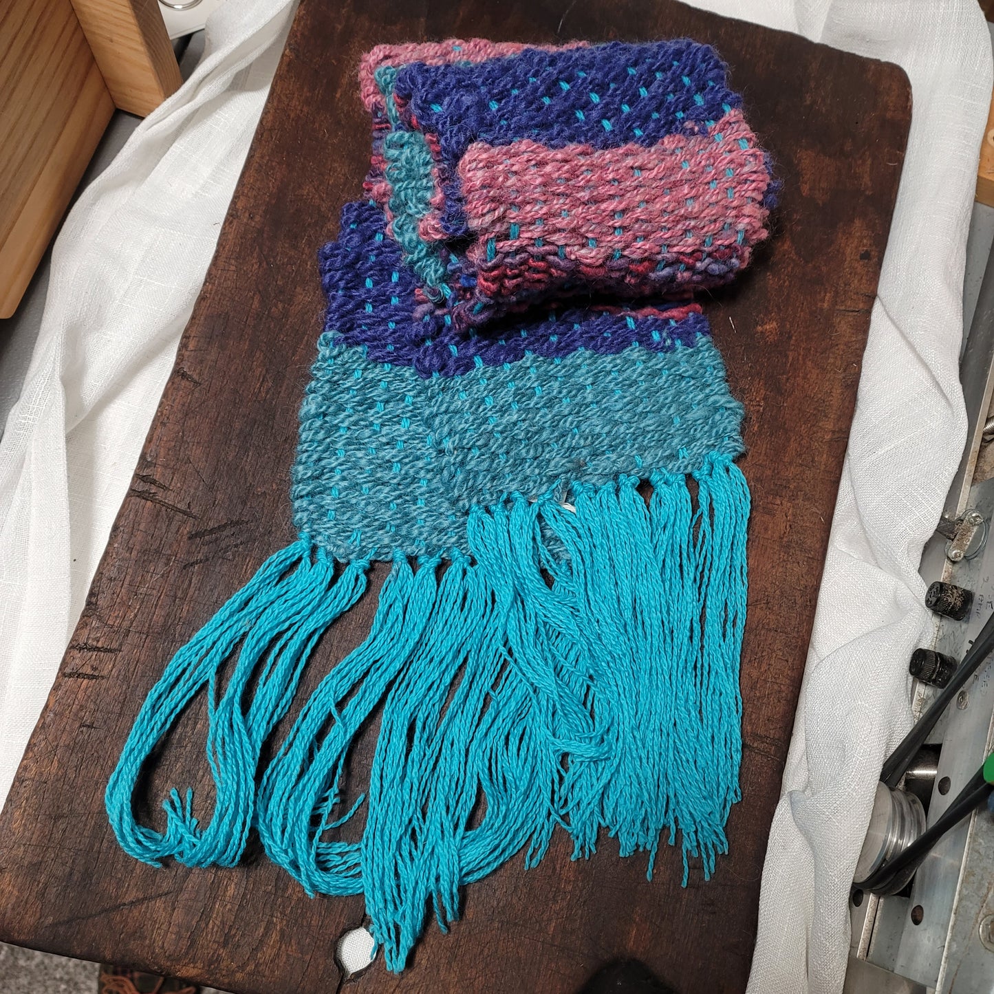 90s Blitz Handwoven Scarf