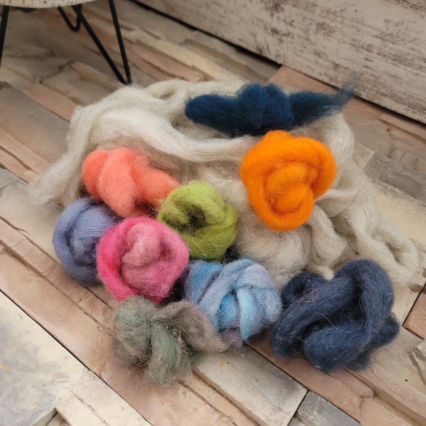 WAFA Palette of the Month - March 2025 - Shetland Roving