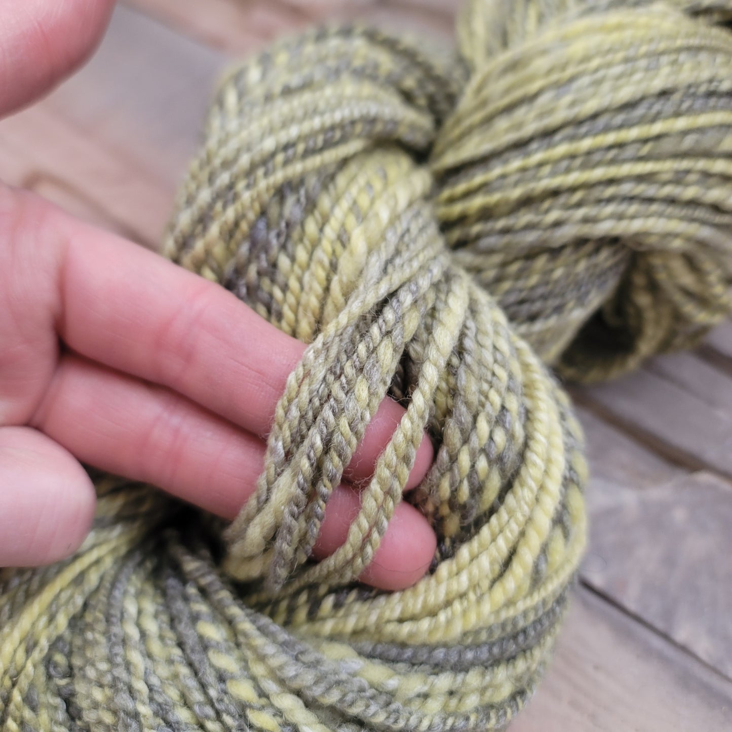 Avocado Dreams - Handspun Yarn