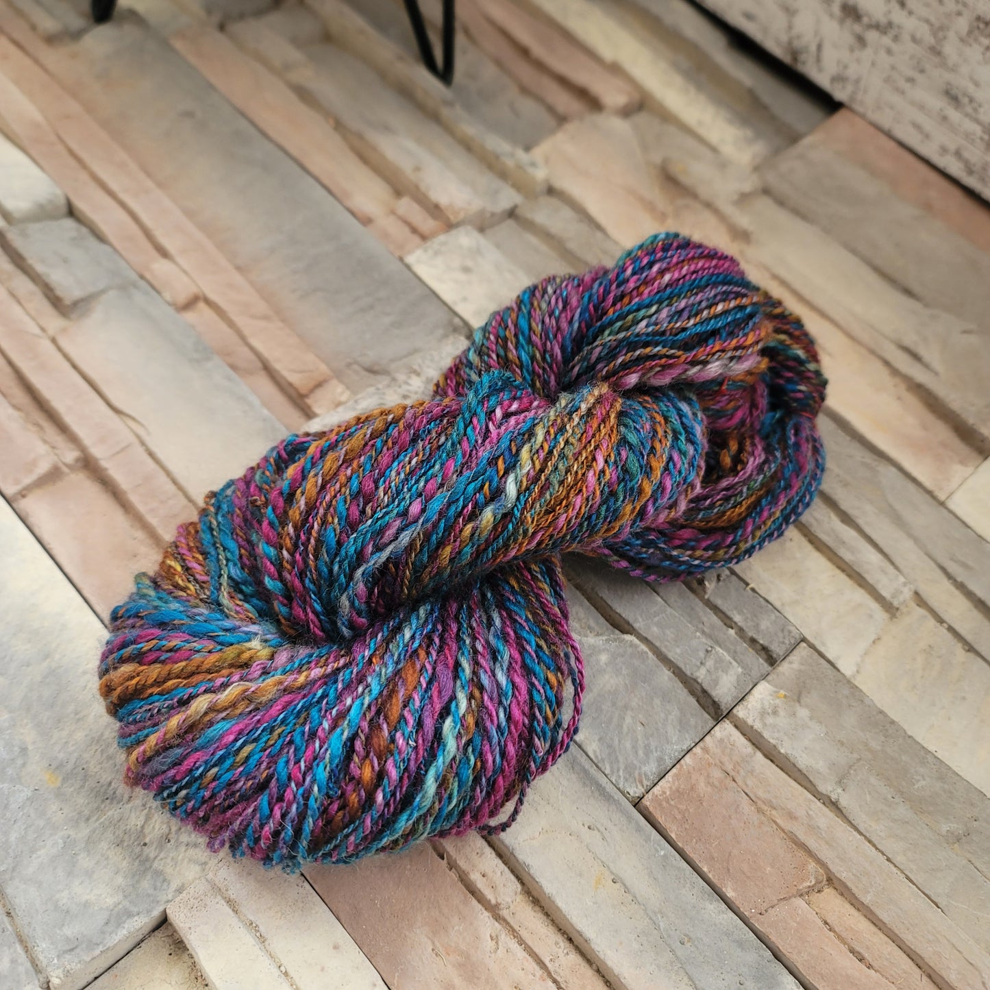Jewelish - Yak Silk Polwarth - Handspun Yarn