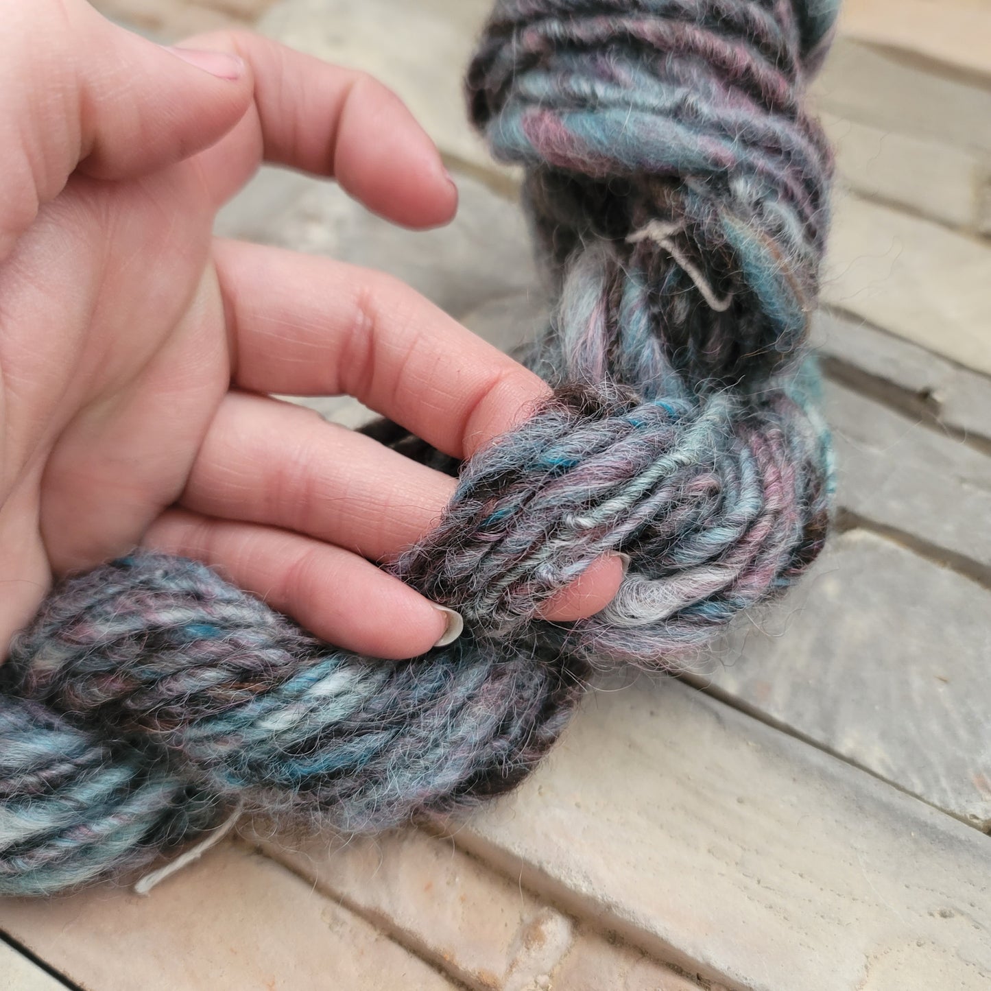 Melly - Longwools & Exotics - Handspun Yarn