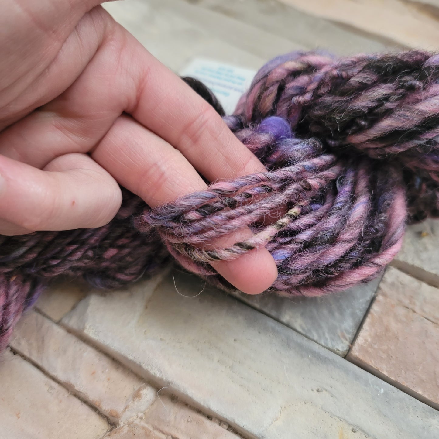Midnight in Montgomery - Handspun Yarn