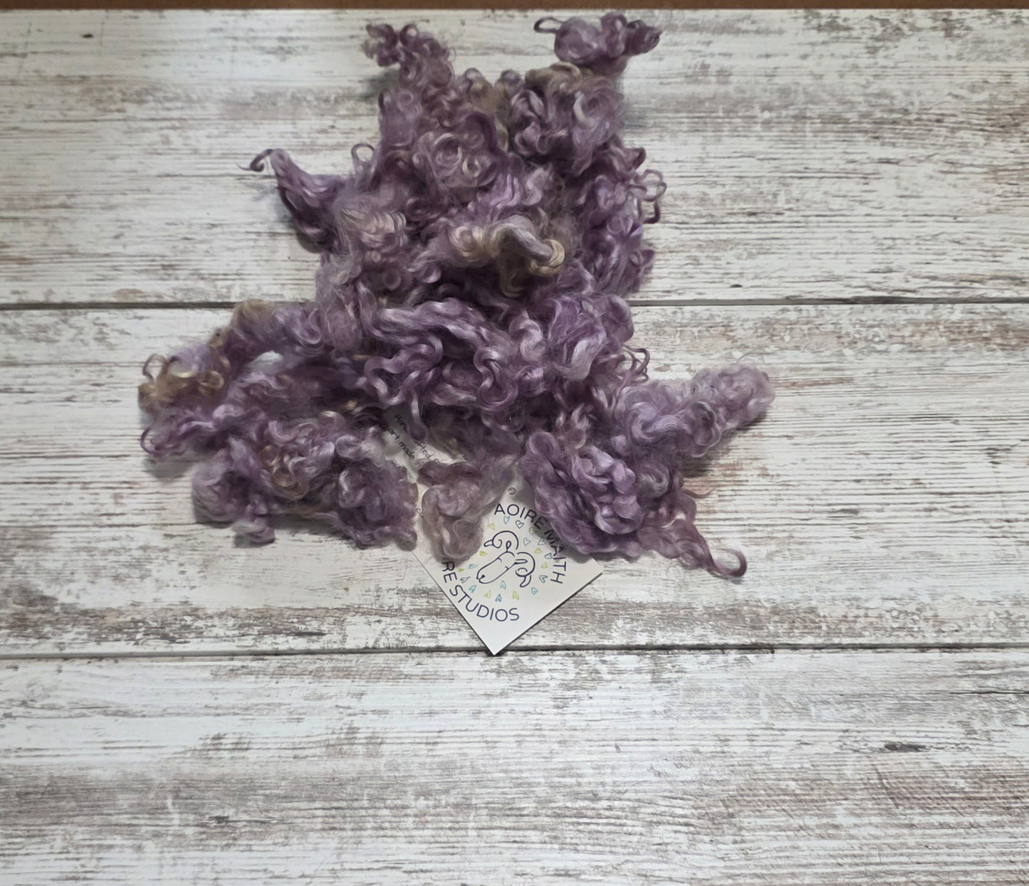 Teeswater X Romney Locks - Logwood