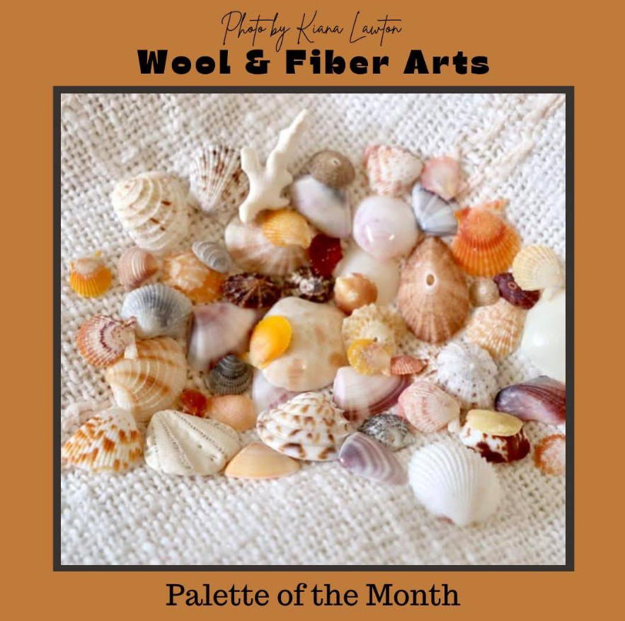 WAFA Palette of the Month - March 2025 - Shetland Roving