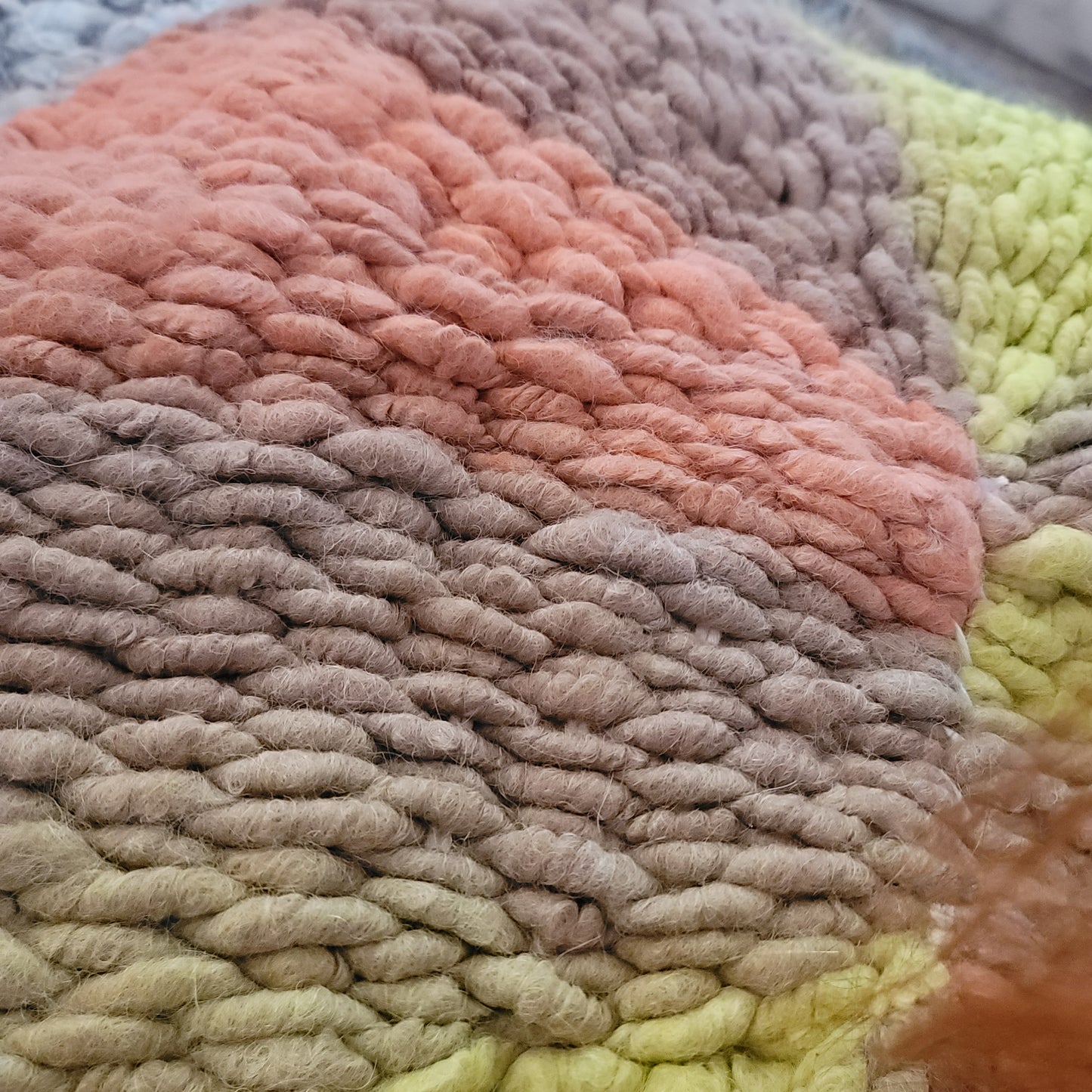 Autumn Colors Alpaca Oval Rug