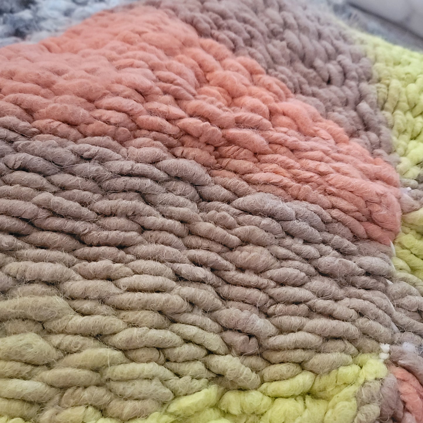 Autumn Colors Alpaca Oval Rug