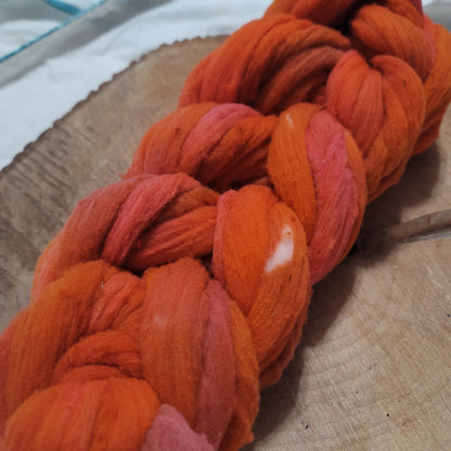 Santa Cruz Sheep Wool - 4oz Dyed Braid