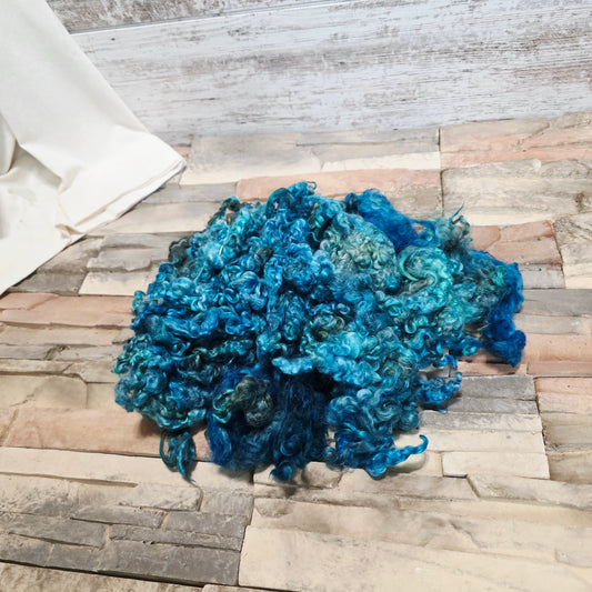 Lincoln Longwool - Electric Blue Locks