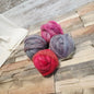 Pink-n-Purple Pack - Shetland Roving