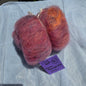 Pink Merino/Throwster Silk Batt - MPTS17