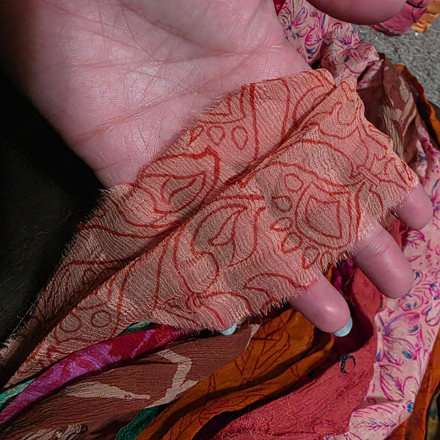 Recycled Chiffon Rolls