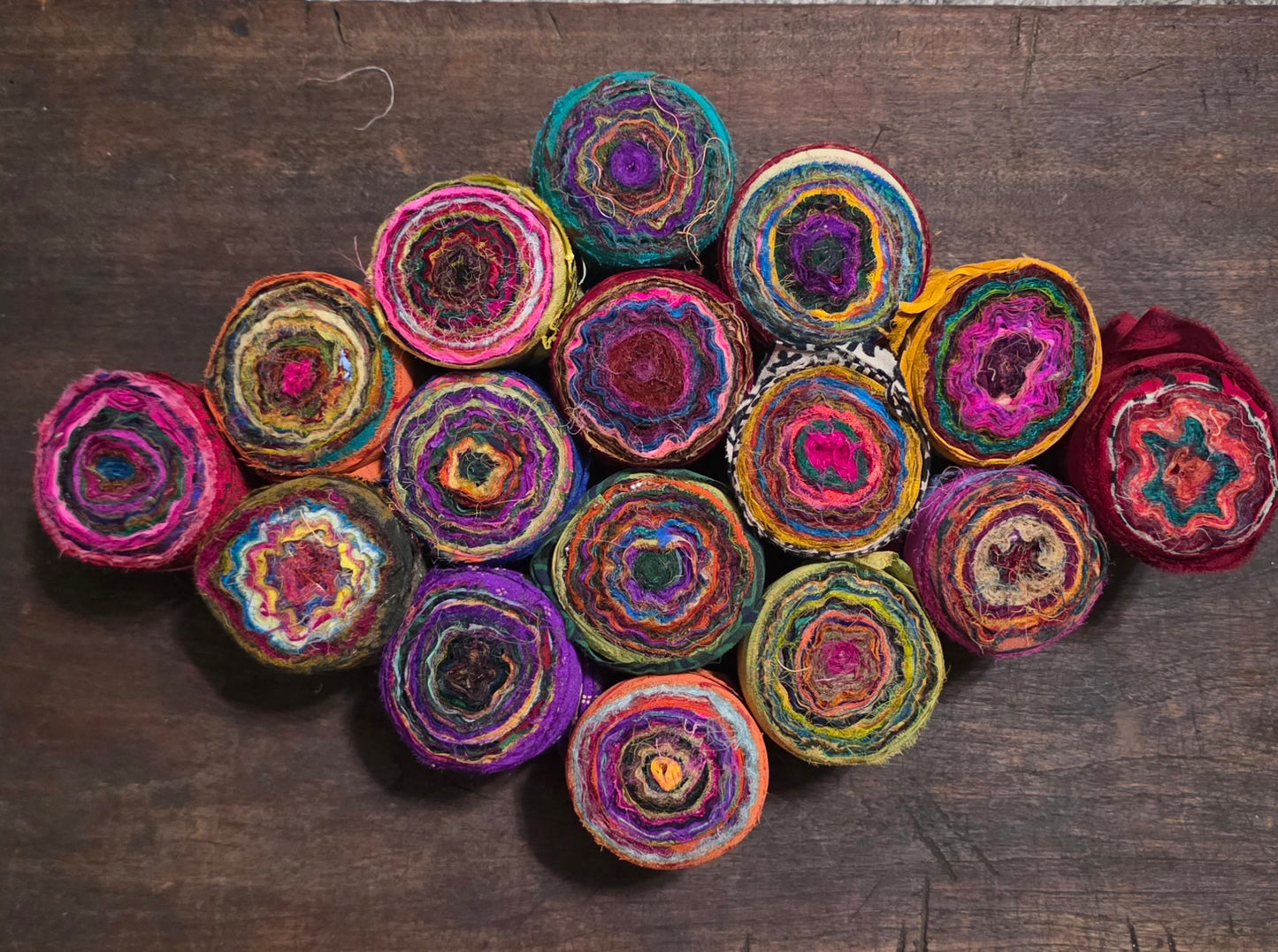 Recycled Chiffon Rolls