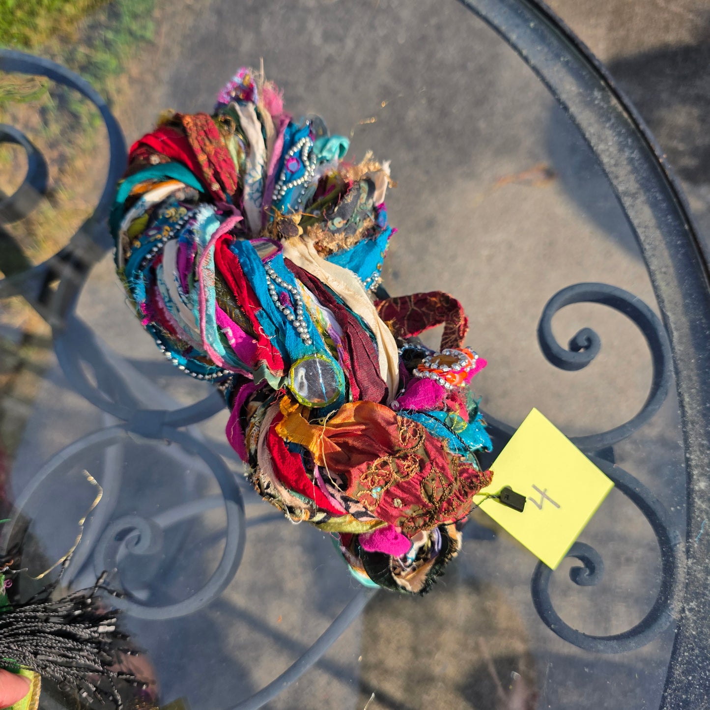 Embellished Sari Yarn