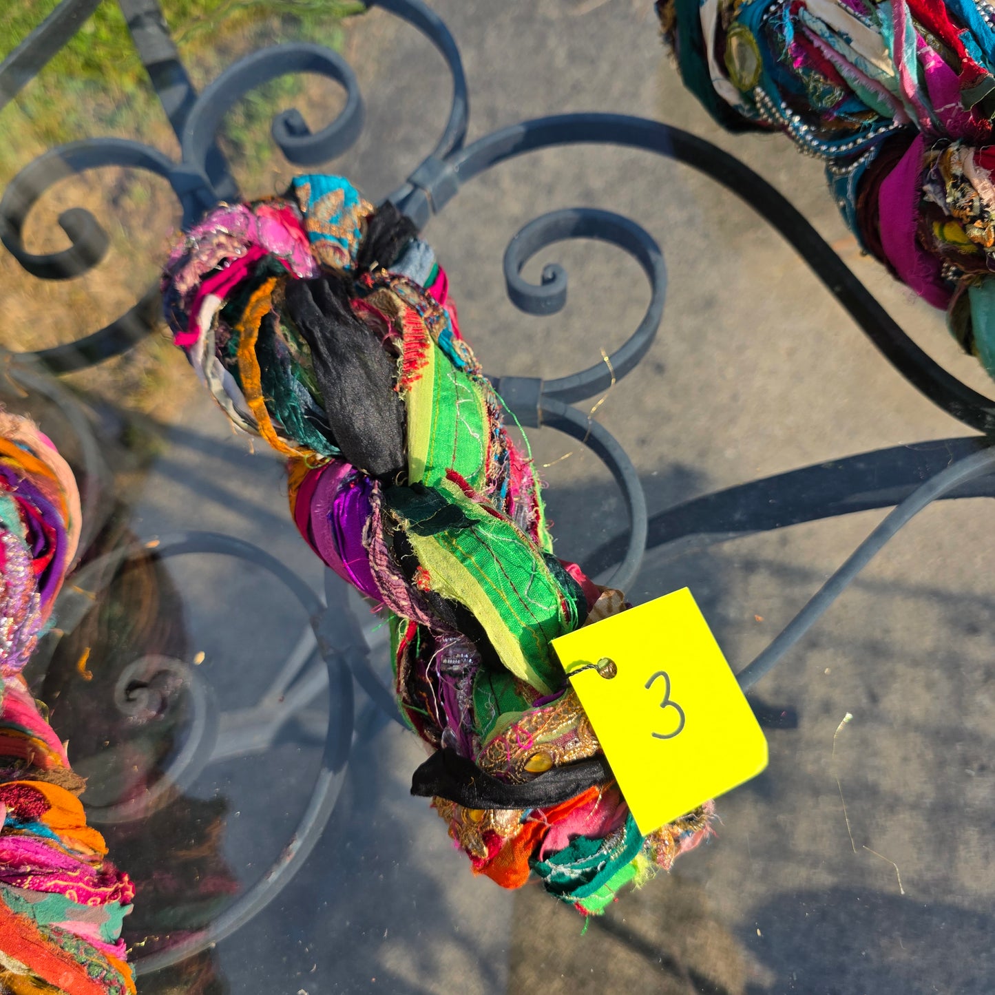 Embellished Sari Yarn