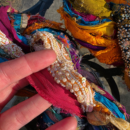 Embellished Sari Yarn
