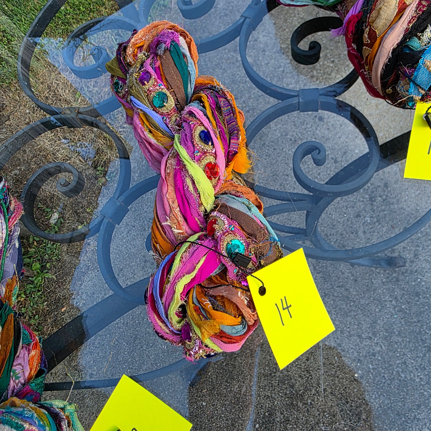 Embellished Sari Yarn