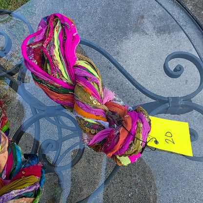Embellished Sari Yarn