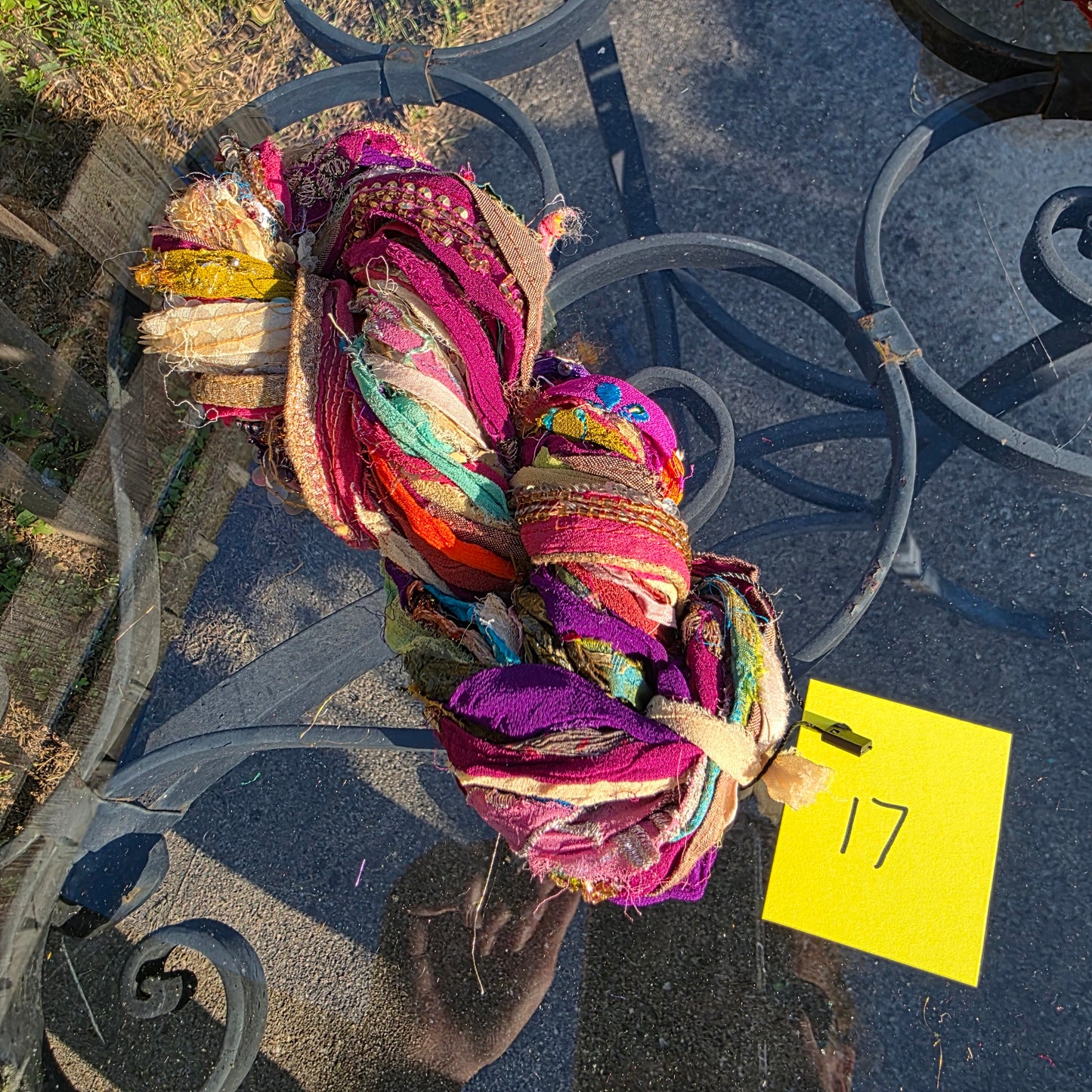 Embellished Sari Yarn