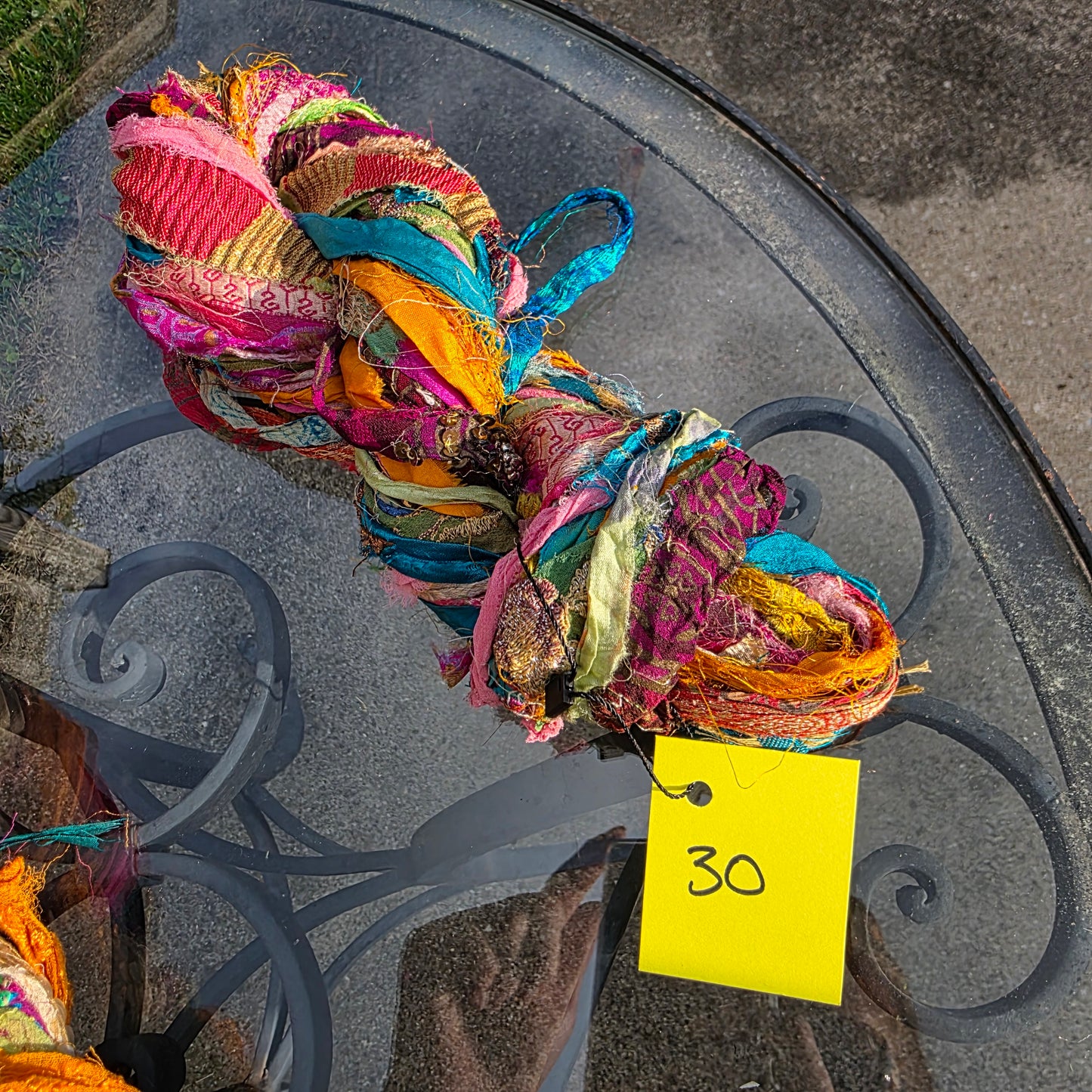 Embellished Sari Yarn