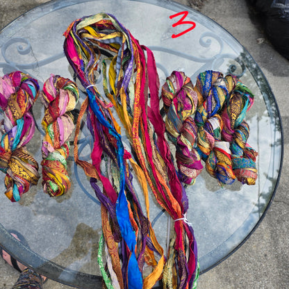 Embroidered Sari Yarn