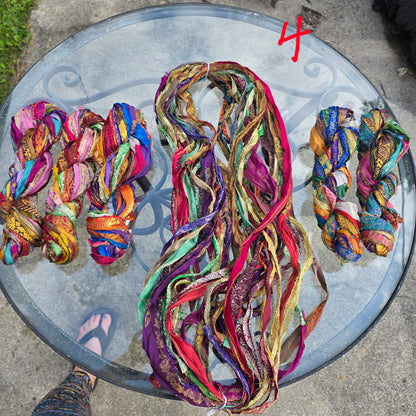 Embroidered Sari Yarn