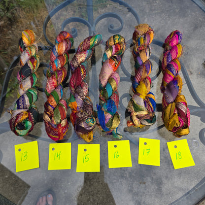 Embroidered Sari Yarn
