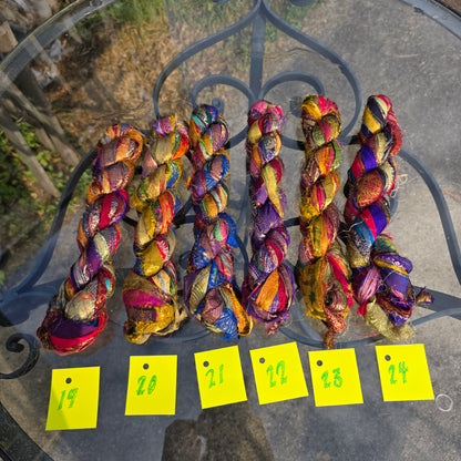Embroidered Sari Yarn