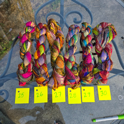 Embroidered Sari Yarn