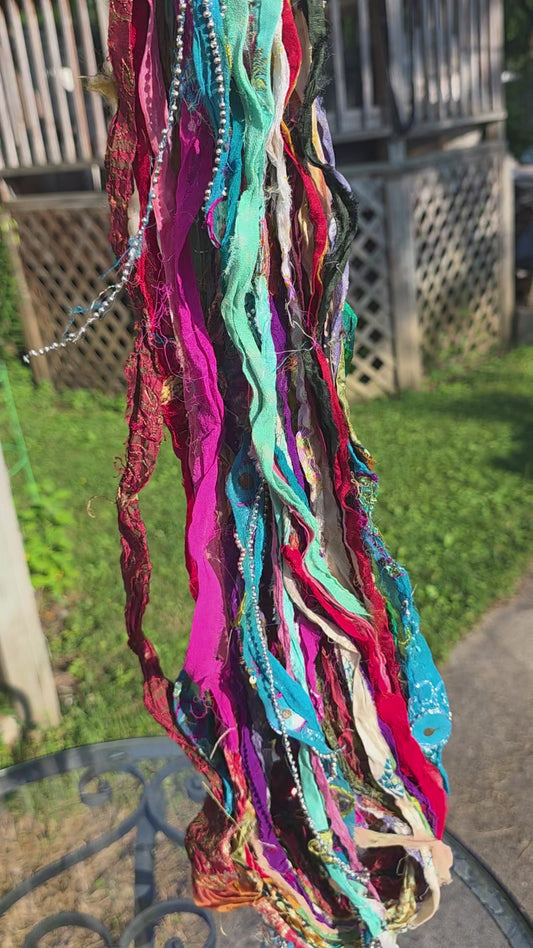 Embellished Sari Yarn