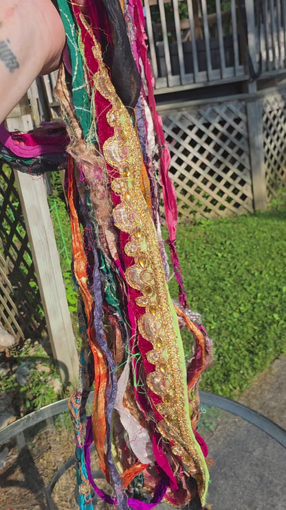 Embellished Sari Yarn